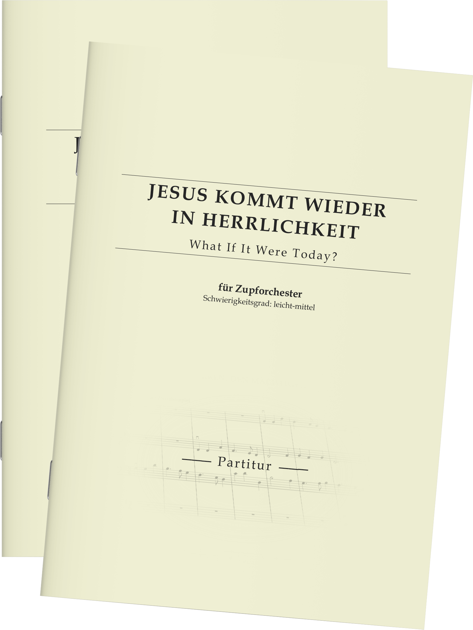 Partitur - Jesus kommt wieder in Herrlichkeit