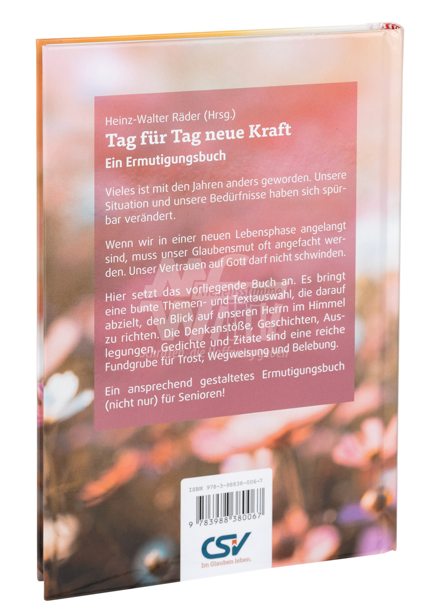 Tag für Tag neue Kraft